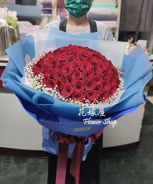 大型紅玫瑰花束 求婚花束